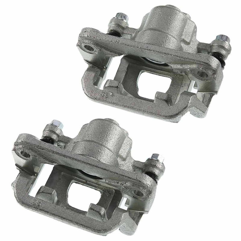 2x Rear Brake Caliper with Bracket for Nissan Altima 2002-2006 2013-2018 Maxima