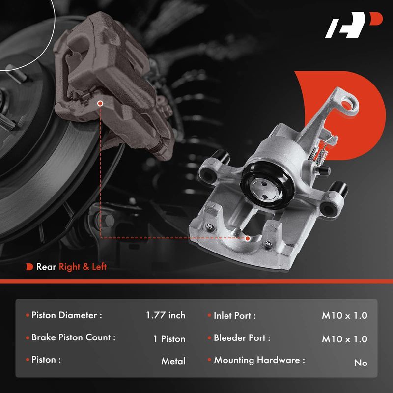 2x Rear Brake Caliper for Jaguar S-Type XF XKR XJ8 XK XJ