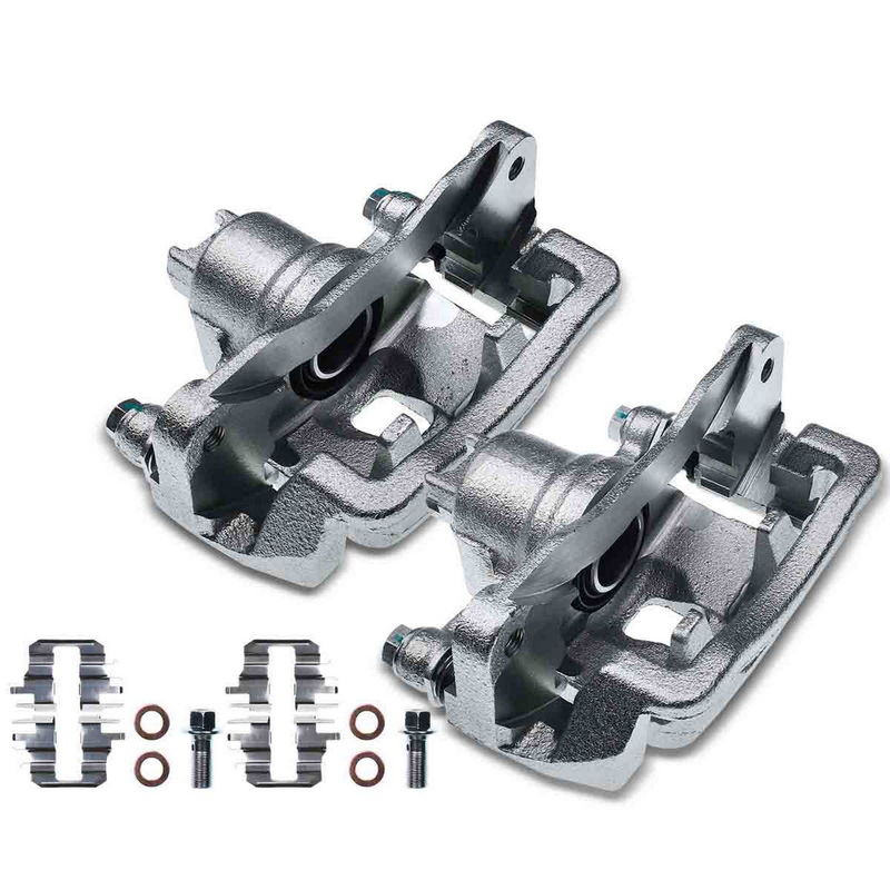 2x Rear Brake Caliper with Bracket for Subaru Impreza 2004-2007 Forester 04-08