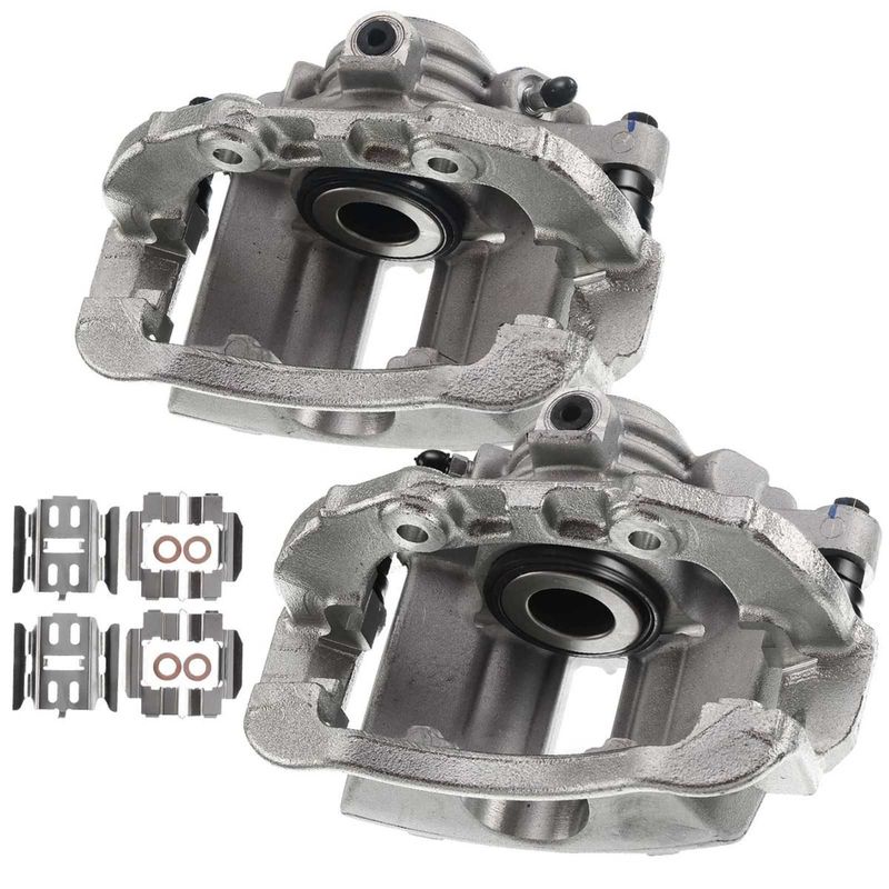 2x Rear Brake Caliper with Bracket for Chevy Blazer S10 Jimmy Sonoma Hombre
