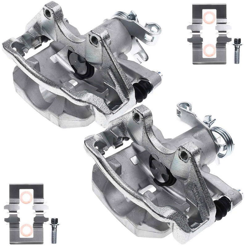 2x Rear Brake Caliper with Bracket for Buick Lucerne Cadillac DTS 2006-2011