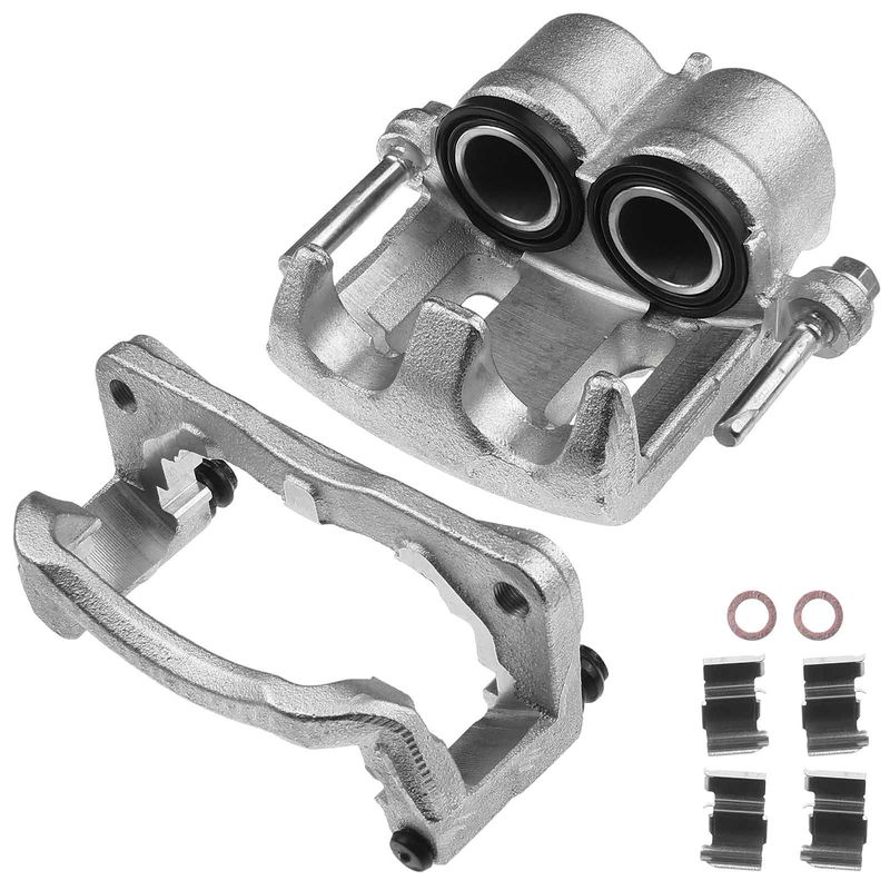 Front Driver Brake Caliper with Bracket for Mazda CX-7 2007-2012 2.3L 2.5L
