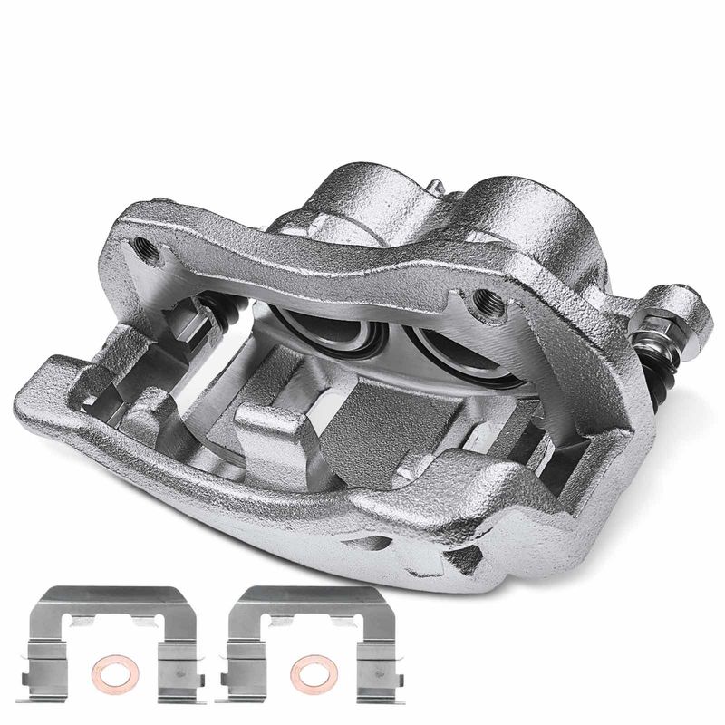 Front Passenger Brake Caliper with Bracket for Hyundai Santa Fe 13-19 Santa Fe XL