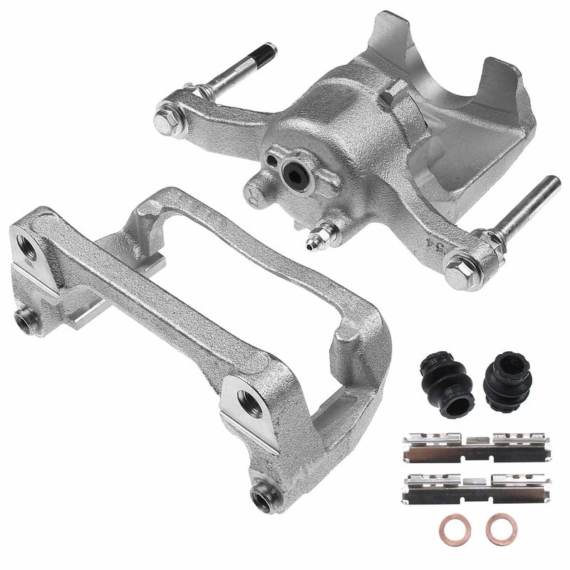 2x Rear Brake Caliper with Bracket for Ford F-150 2012-2016