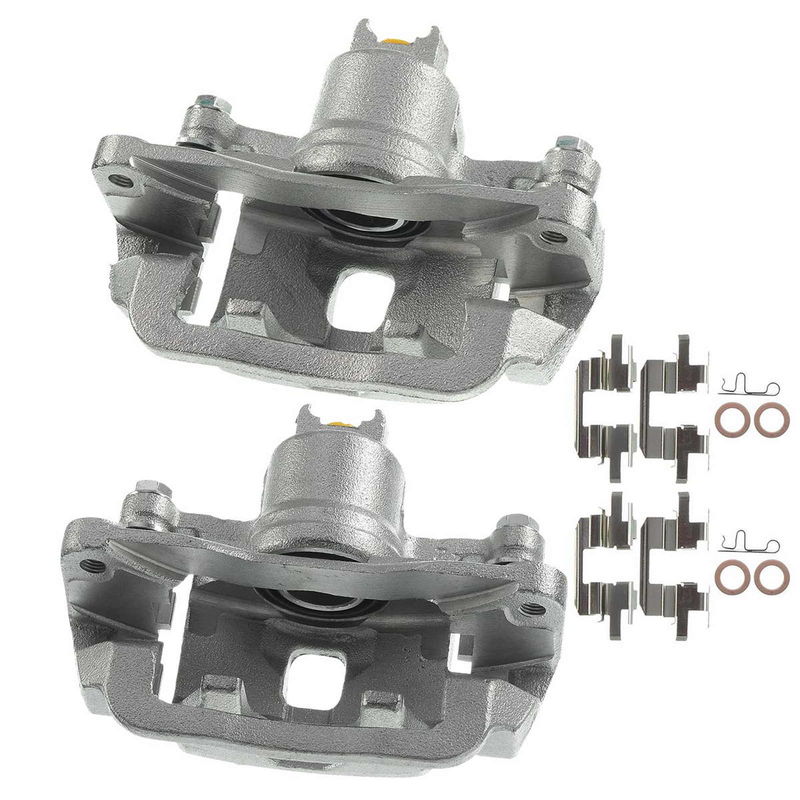 2x Rear Brake Caliper with Bracket for Subaru Forester 98-03 Impreza