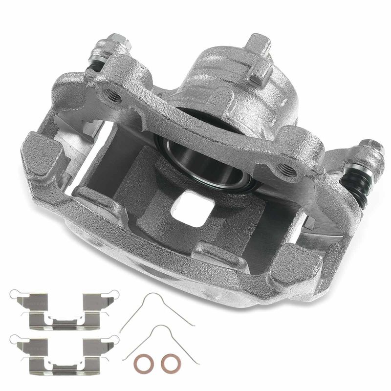 Front Driver Brake Caliper with Bracket for Nissan March Micra Versa Versa Note