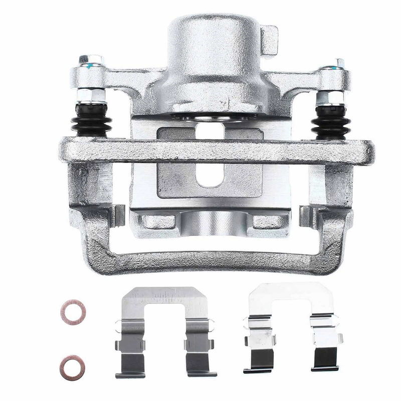 2x Rear Brake Caliper with Bracket for Chevy Equinox 2007-2017 GMC Terrain