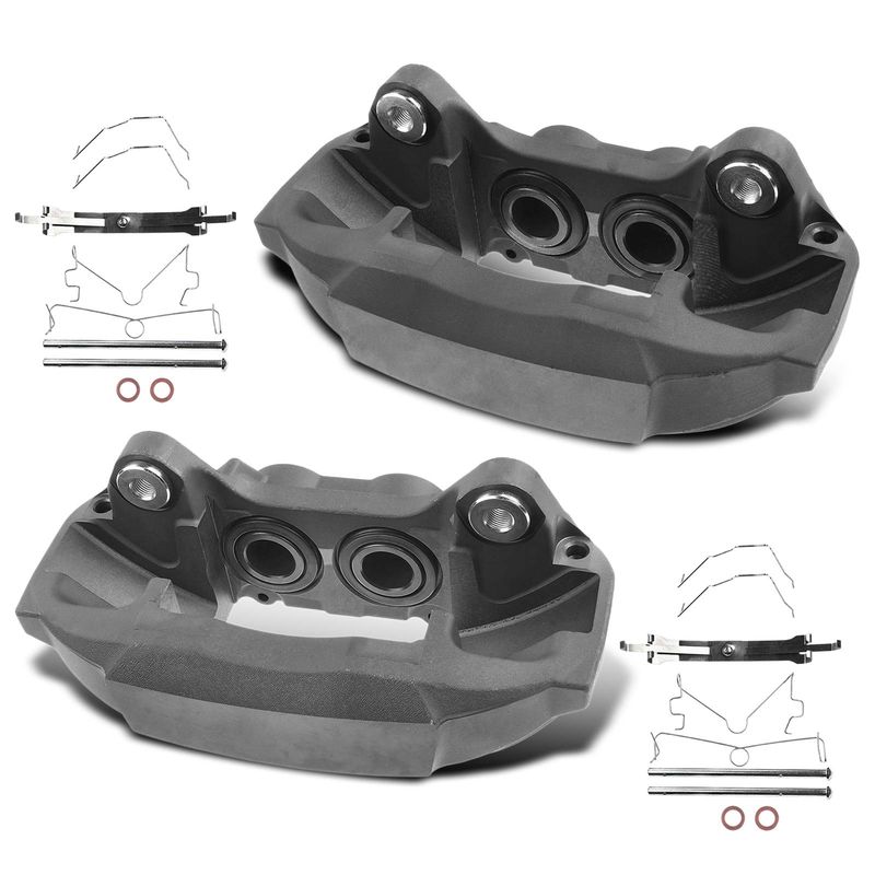 2x Front Disc Brake Calipers without Bracket for Lexus LS460 07-17 LS600h