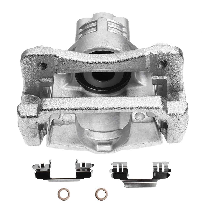 2x Rear Disc Brake Calipers with Bracket for Cadillac CTS 06-07 STS 2005-2011