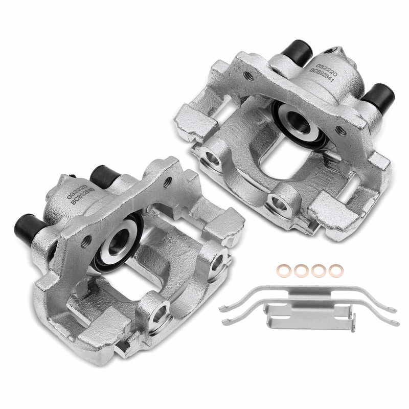 2x Rear Disc Brake Calipers with Bracket for BMW 323i 1997-2000 323ti 323Ci