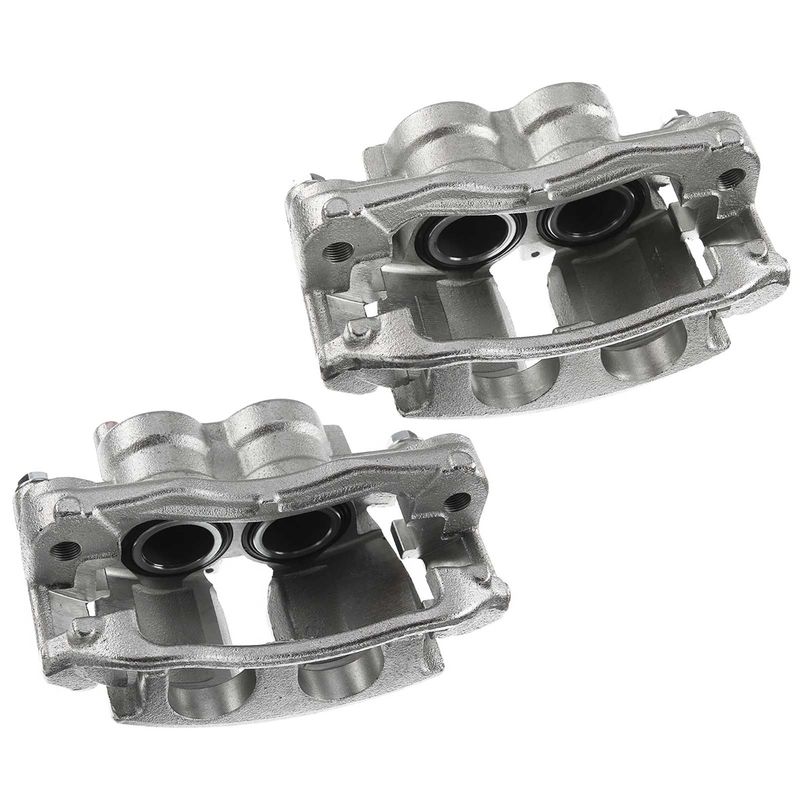 2x Rear Brake Caliper with Bracket for Dodge Freightliner Sprinter 3500 07-18