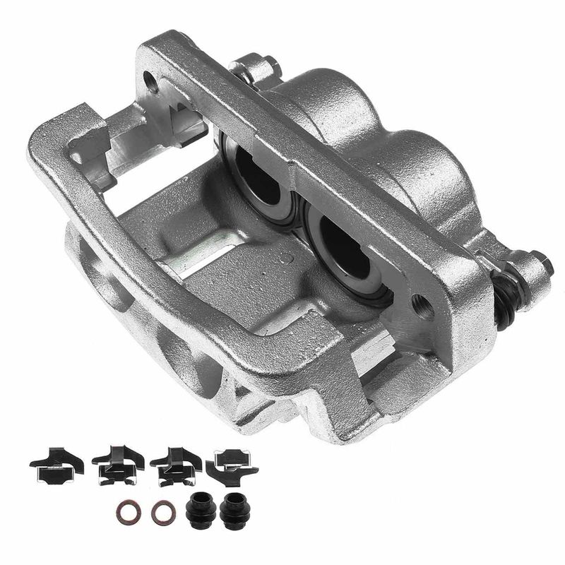 Front Passenger Brake Caliper with Bracket for Ford F-350 F-450 Super Duty