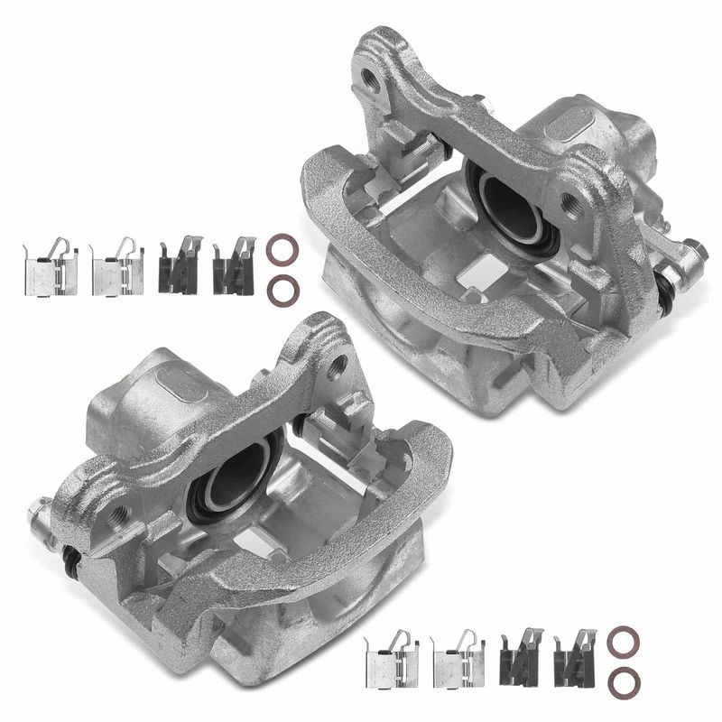 2x Rear Brake Caliper with Bracket for Lexus IS250 F Sport 2014-2015