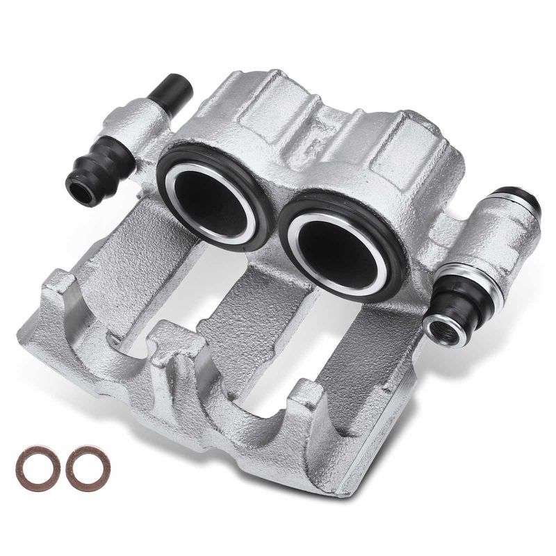 Front Passenger Brake Caliper for Volvo 740 1985-1991 745 760 1983-1986 Non-ABS