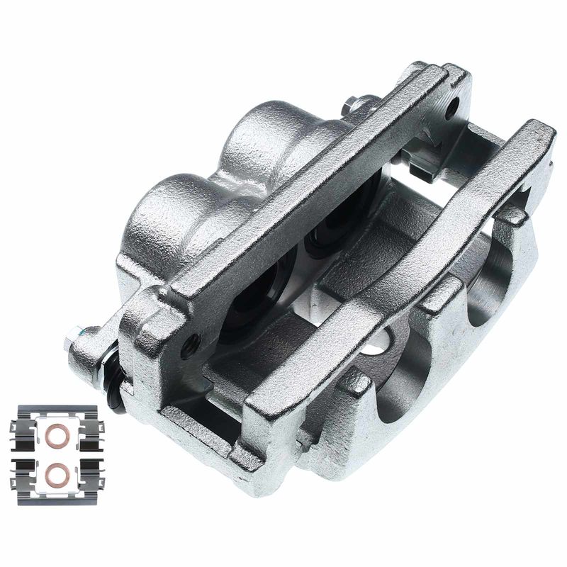 Front Driver Brake Caliper with Bracket for Chevy Trailblazer 2006-2009 4.2L