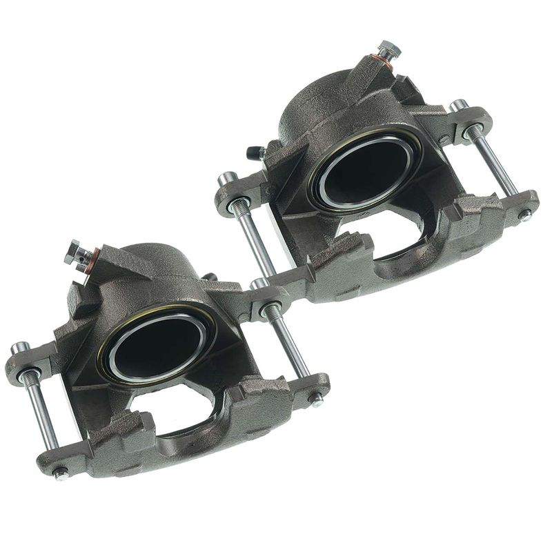 2x Front Brake Caliper for Chevy Chevelle Buick GS GMC Sprint Olds Pontiac