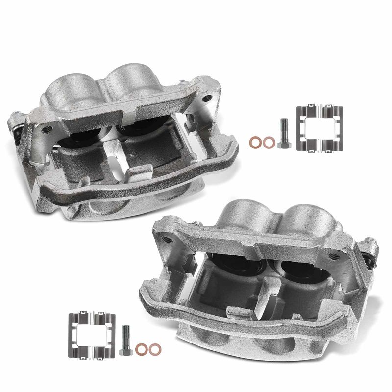2x Front Disc Brake Calipers for Ford F-150 Cab Pickup 2009 Lobo 09-14