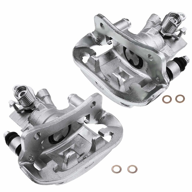 2x Rear Disc Brake Calipers with Bracket for Toyota MR2 Spyder 2003-2005