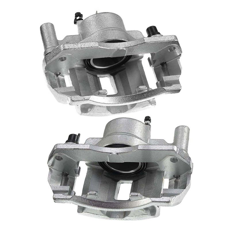 2x Front Disc Brake Calipers with Bracket for Mazda Protege Protege5 99-03