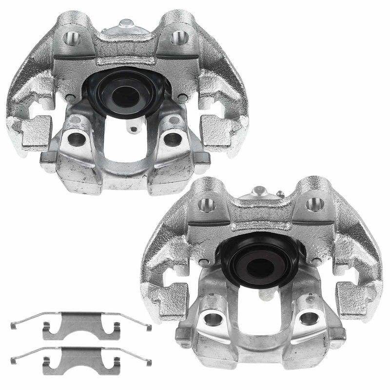 2x Rear Disc Brake Calipers with Bracket for Mercedes-Benz S350 S430 S500
