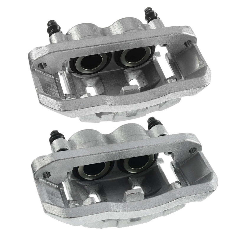 2x Front/Rear Brake Caliper with Bracket for Ford F-450 F-550 99-04 F53 F59
