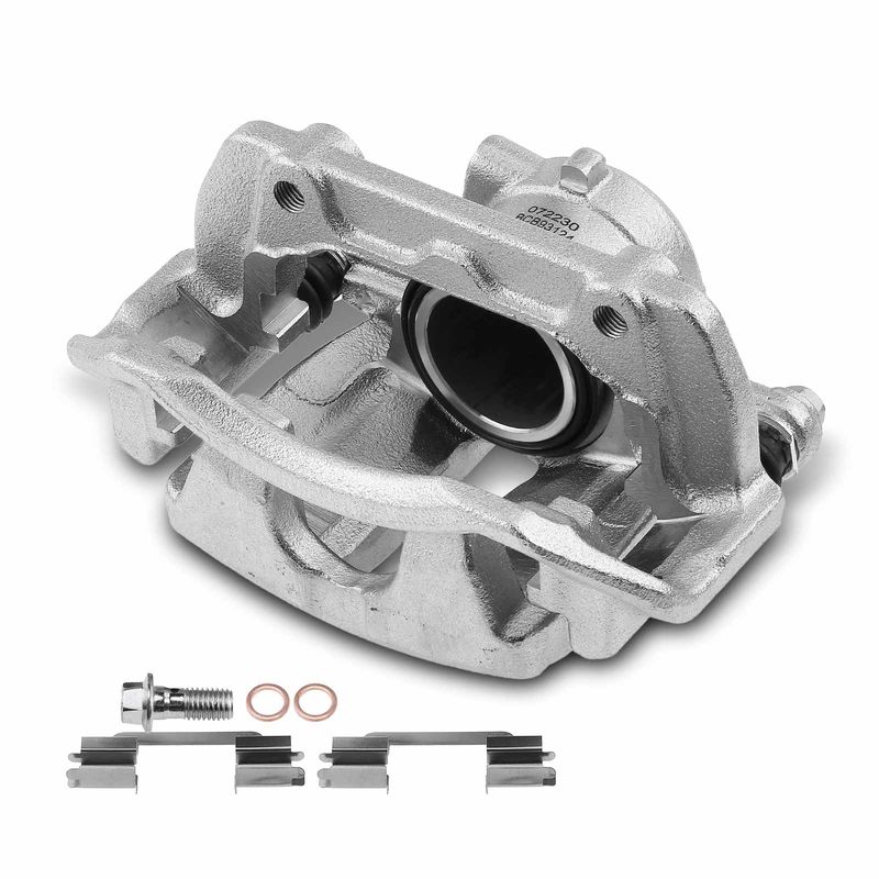 Front Driver Disc Brake Caliper with Bracket for Mercedes-Benz W203 S203 C320