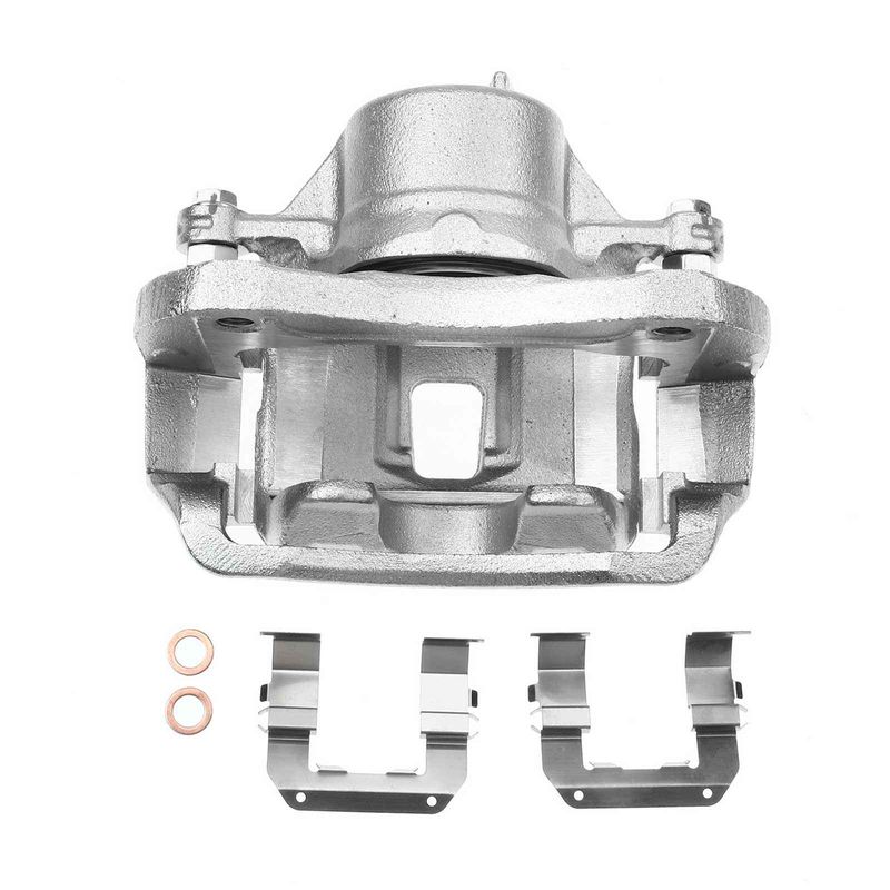 Front Passenger Disc Brake Caliper with Bracket for Hyundai Azera 06-11 Sonata