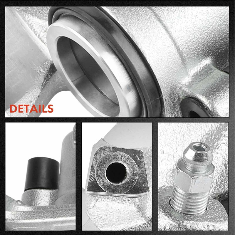 Front Passenger Disc Brake Caliper with Bracket for VW Jetta Golf Audi TT Quattro