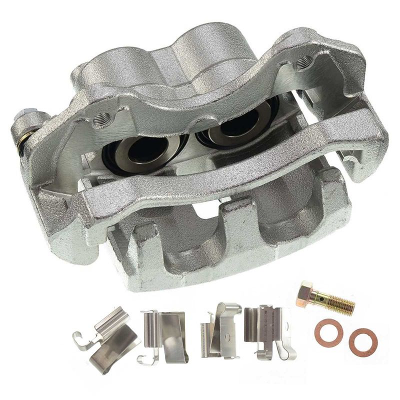 Front Driver Brake Caliper with Bracket for Jeep WJ Grand Cherokee 1999-2004