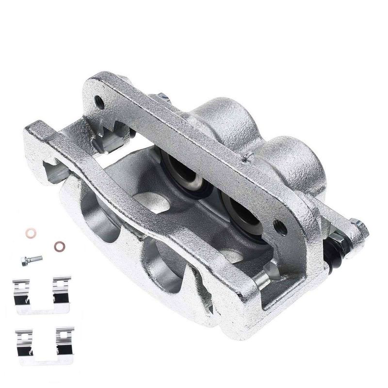 Front Driver Brake Caliper with Bracket for Chevrolet Silverado 1500 GMC 05-08