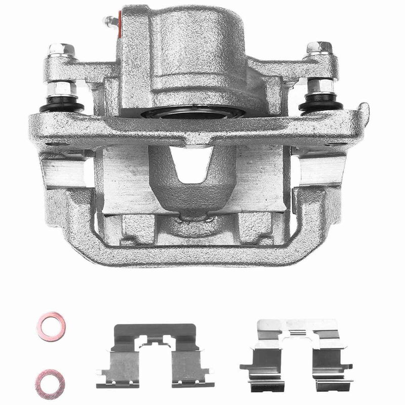 Rear Passenger Brake Caliper with Bracket for Toyota Sienna 2004-2010 4 Wheel