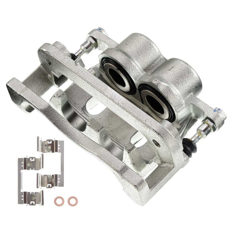 Front Passenger Brake Caliper with Bracket for Chevy Silverado Sierra 1500 08-18