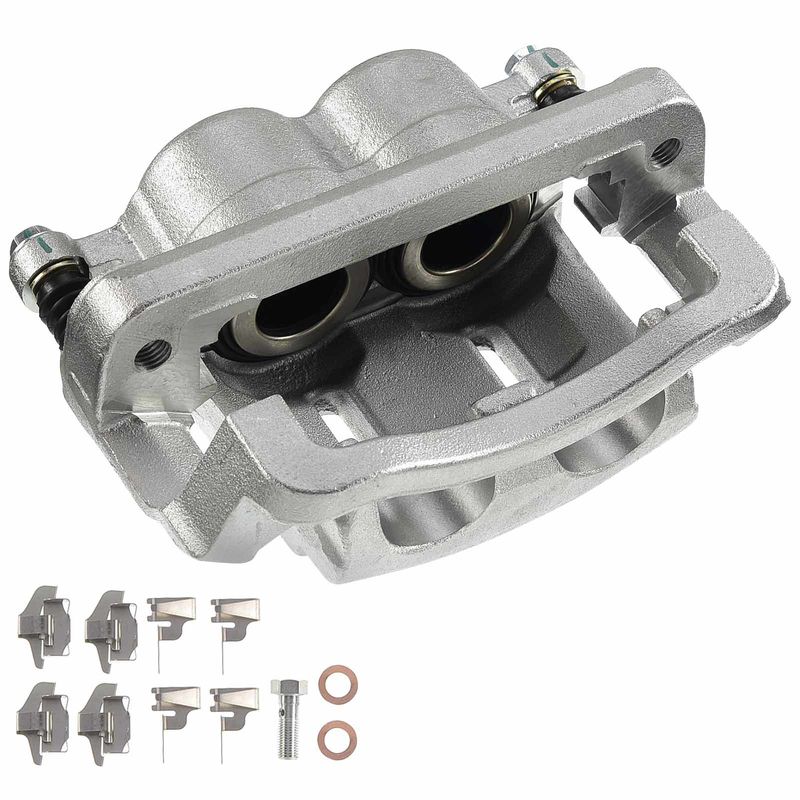 Front Passenger Brake Caliper with Bracket for Ford F-250 F-350 Super Duty 05-12