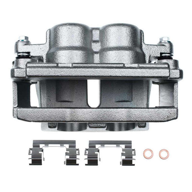 2x Front Brake Caliper with Bracket for Chevy Trailblazer 2006-2009 4.2L
