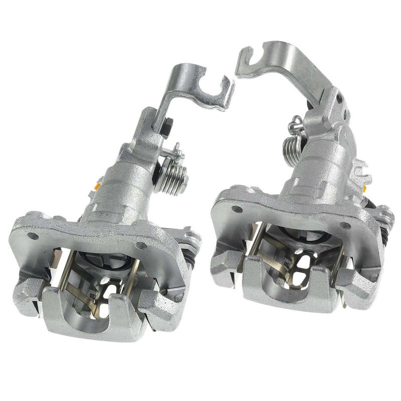 2x Rear Brake Caliper with Bracket for Honda Accord 1998-2007 Acura TSX