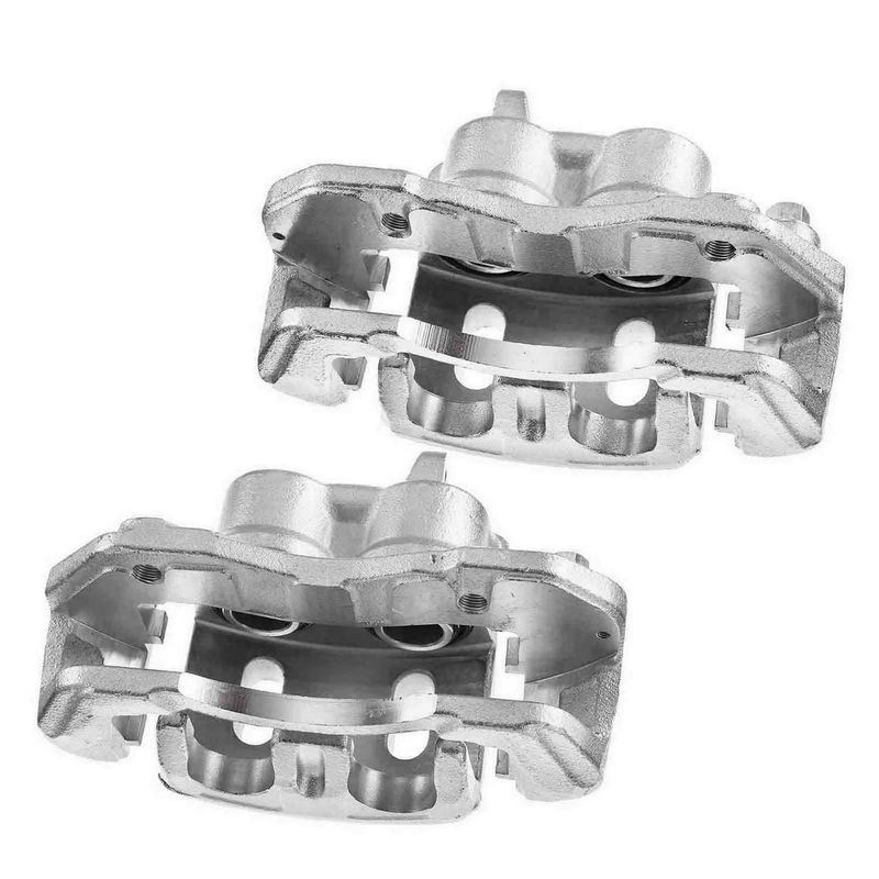 2x Front Brake Caliper with Bracket for Mitsubishi Montero 1994-2000 3.5L