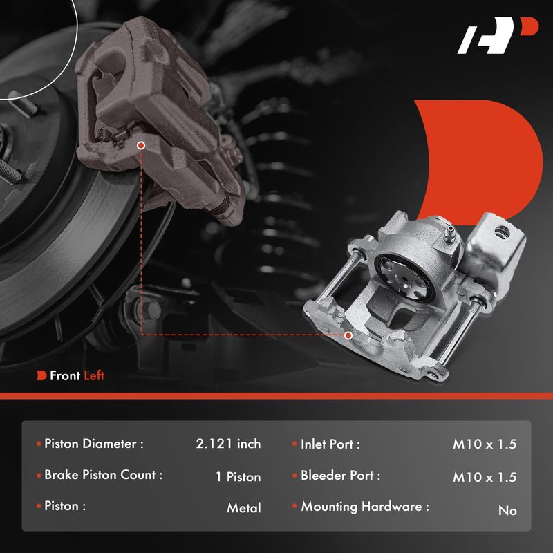 Rear Driver Brake Caliper for Buick Riviera Cadillac Eldorado Oldsmobile 79-85