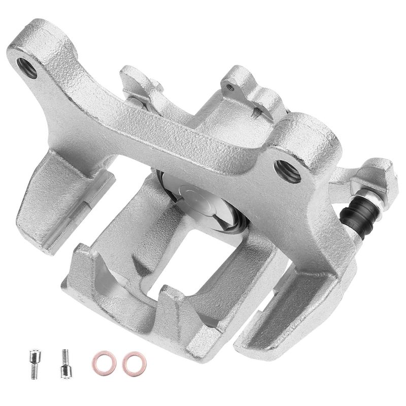 Rear Passenger Brake Caliper with Bracket for Ford F-150 18-20