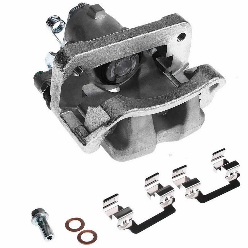 Rear Driver Brake Caliper with Bracket for Chevy Impala 2014-2018 Buick LaCrosse
