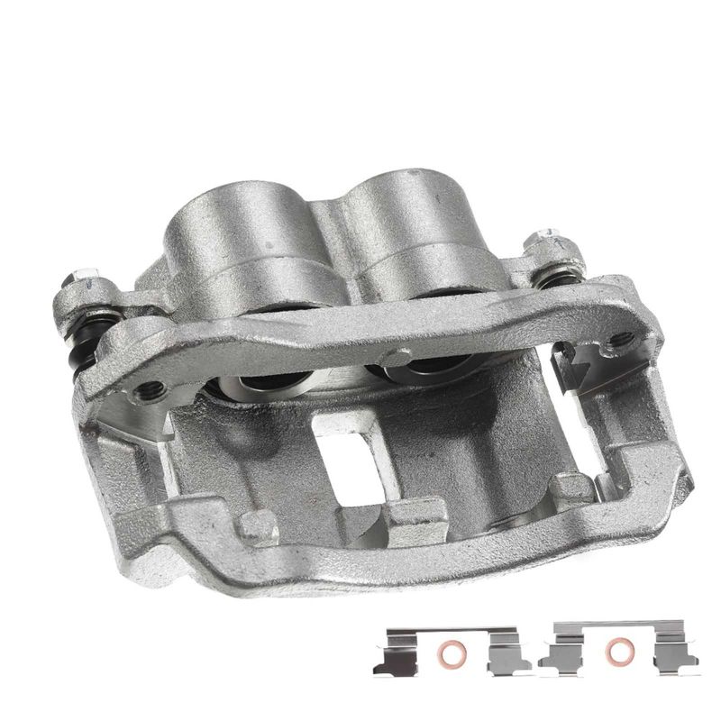 Rear Driver Brake Caliper with Bracket for Chevy Express GMC Savana 2500 3500