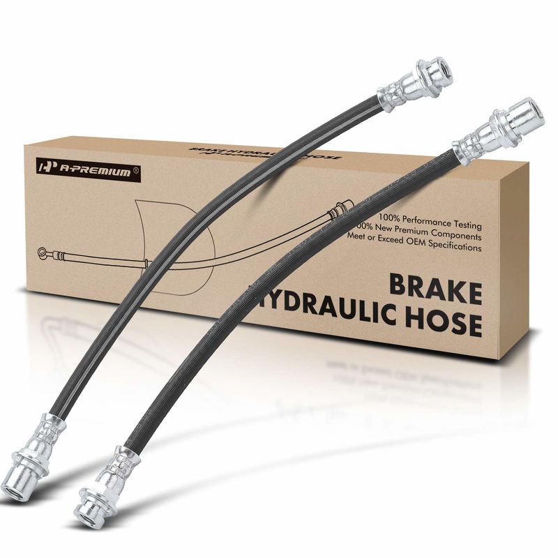 2x Rear Inner Brake Hydraulic Hose for Chevrolet Suburban 1500 GMC Yukon XL 1500