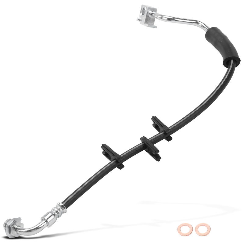 Front Driver Brake Hydraulic Hose for Ford E-150 Econoline Club Wagon 1994-2002