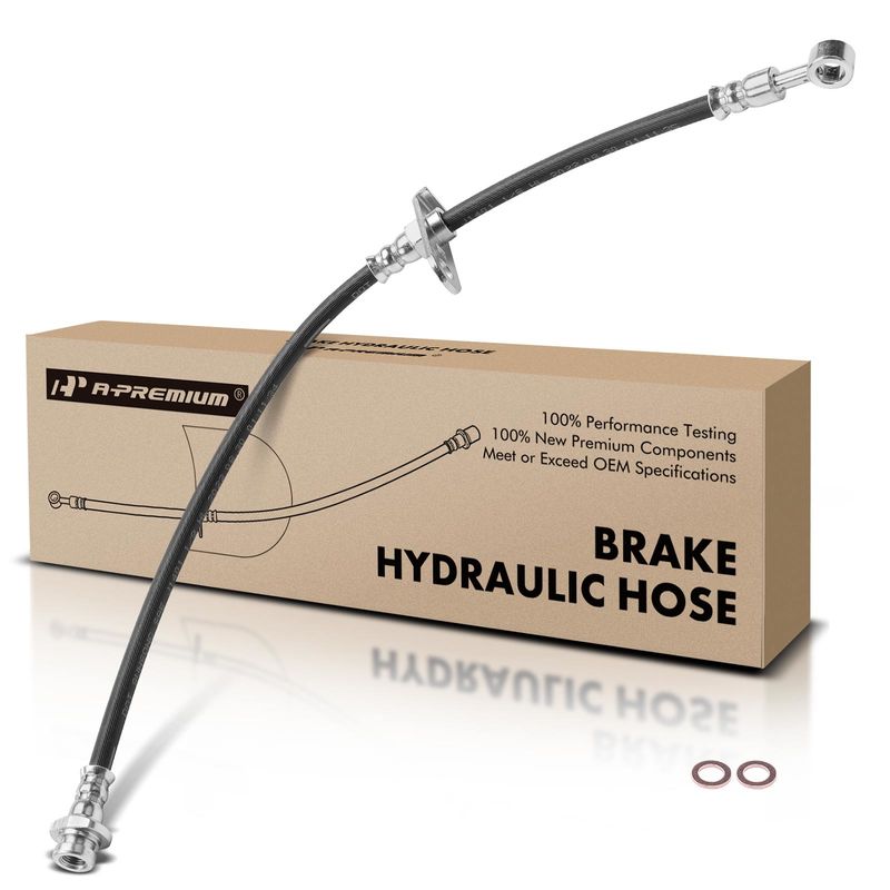 Rear Driver or Passenger Brake Hydraulic Hose for Nissan Altima 1993-2001 L4 2.4L