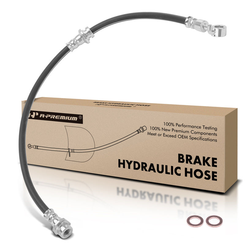 Front Driver Brake Hydraulic Hose for Nissan Quest 2011-2017 V6 3.5L