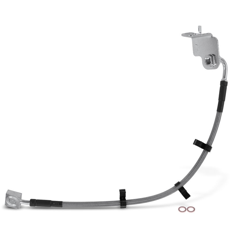Front Driver Brake Hydraulic Hose for Jaguar S-Type 2006-2008 XF 4.2L 3.0L