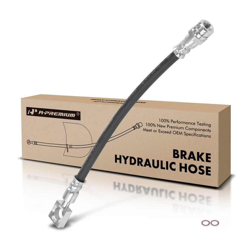 Rear Driver or Passenger Brake Hydraulic Hose for Volkswagen Golf 2014-2016
