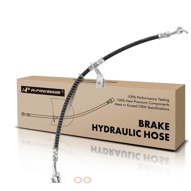 Front Driver Brake Hydraulic Hose for Hyundai Ioniq 2017-2020 Kia Niro L4 1.6L