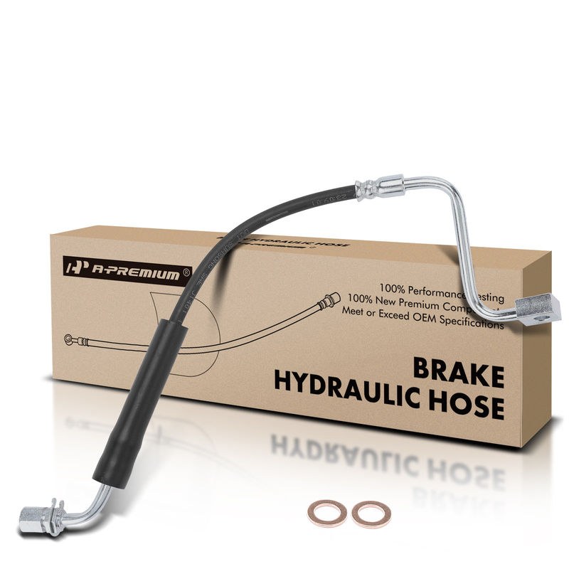Front Driver Brake Hydraulic Hose for Ford Flex 2009-2012 V6 3.5L