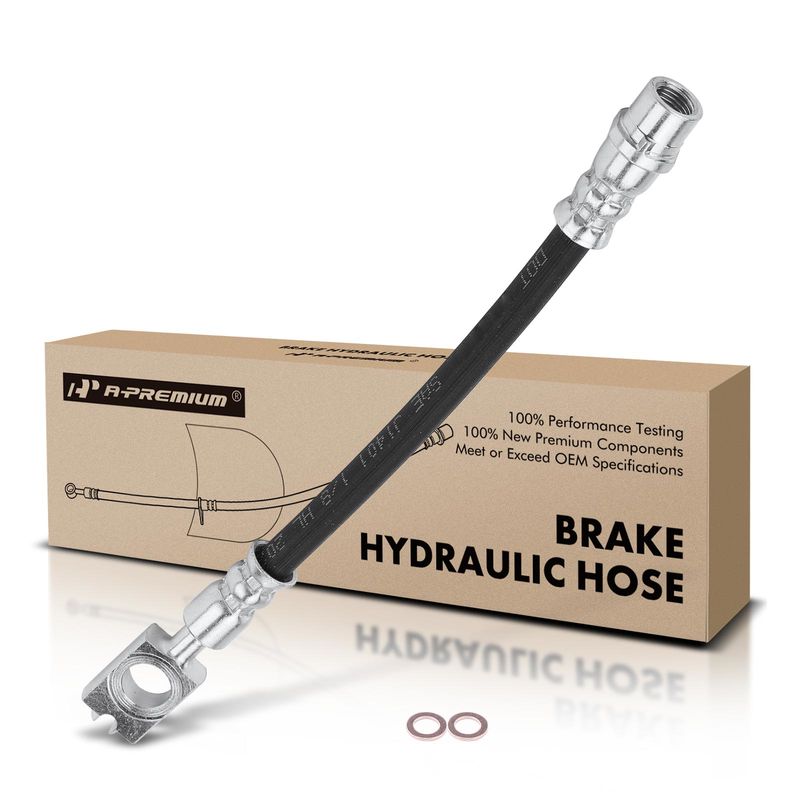Rear Left or Right Outer Brake Hydraulic Hose for Volkswagen Passat 1996-1999