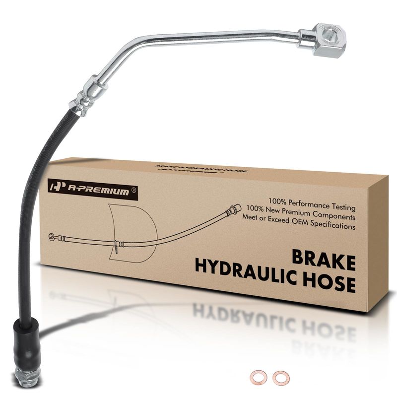 Front Driver Brake Hydraulic Hose for Chevrolet Tahoe 95-00 GMC Yukon Cadillac